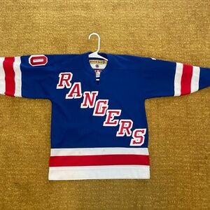 New York Rangers Mike Dunham Youth Size Medium KOHO Jersey